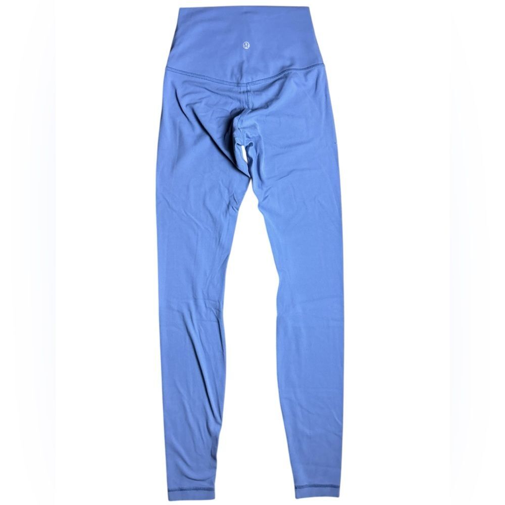 Lululemon Blue High Rise Leggings Estimated Size S 4 6 Athletic